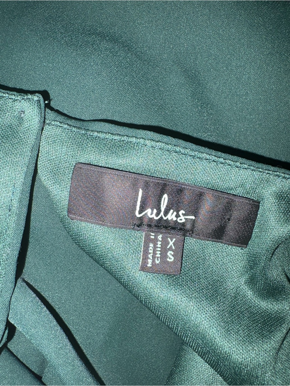 Lulu's Forest Green Cap-Sleeve Wide-Leg Jumpsuit - Picture 7 of 7